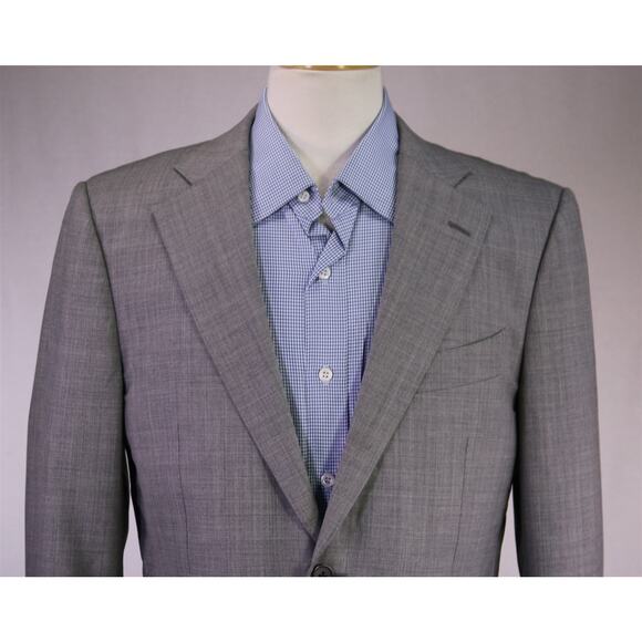 Suitsupply Lazio Solid 2-Btn Wool Suit Blazer Jacket 40R - Picture 3 of 11